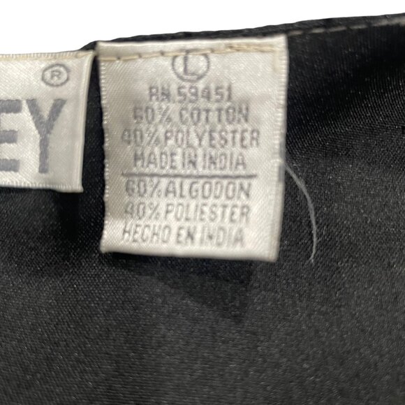 Vintage Jane Ashley Black Velvet Floral Sequin Vest L Boho Chic Festival Holiday - Picture 4 of 12